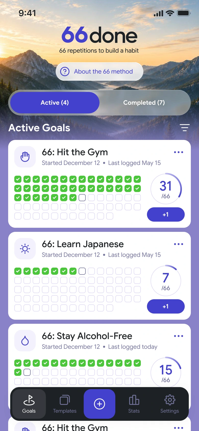 66 DONE — home on iPhone